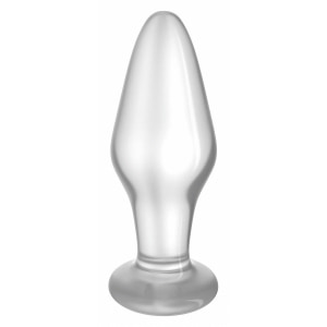 Lovetoy Glass Romance Dop Anal Din Sticlă Transparent 12 cm pe Vibreaza.ro