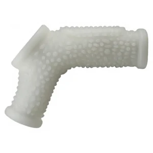 Lovetoy Knights Ring – Inel Vibrant cu Manșon TPE +45% Alb pe Vibreaza.ro