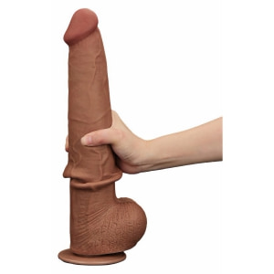 LoveToy Sliding Skin – Dildo Realist 34 cm