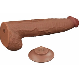 LoveToy Sliding Skin – Dildo Realist 34 cm