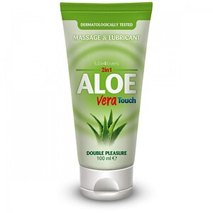 Lubrifiant 2 în 1 Aloe Vera Touch pe Vibreaza.ro