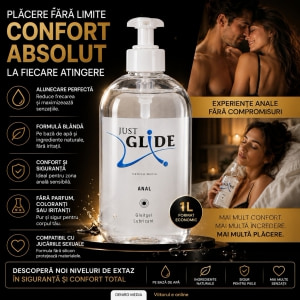 Lubrifiant Anal Just Glide Vegan Flacon Mare 1L