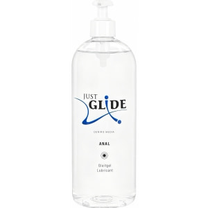 Lubrifiant Anal Just Glide 1L pe Vibreaza.ro