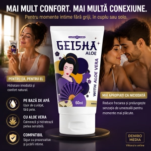 Lubrifiant Cupid Labs Geisha Aloe Hidratant 60 ml