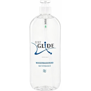 Lubrifiant Just Glide Water-Based 1L pe Vibreaza.ro