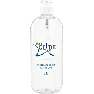 Lubrifiant Just Glide Water-Based 1L pe Vibreaza.ro