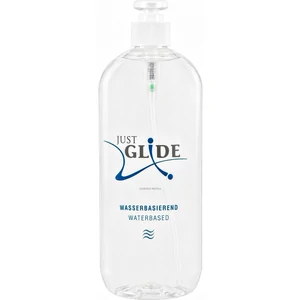 Lubrifiant Just Glide Water-Based 1L pe Vibreaza.ro