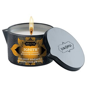 Lumanare Masaj Ignite Coconut Pineapple pe Vibreaza.ro