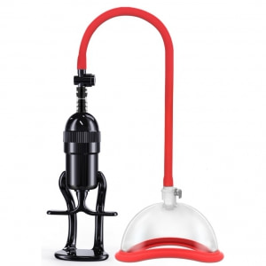 LuvPump II Realov - Pompă De Vid Discretă Pentru Zona Intimă Roșu pe Vibreaza.ro