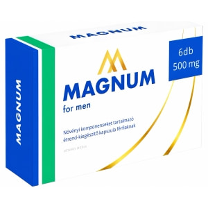 MAGNUM Pentru Bărbați, 6 Capsule, Complex Pe Bază De Plante pe Vibreaza.ro