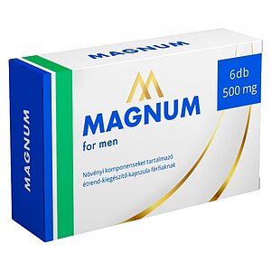 MAGNUM Pentru Bărbați, 6 Capsule, Complex Pe Bază De Plante pe Vibreaza.ro