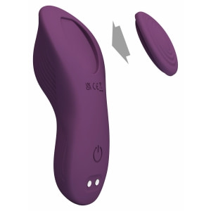 Mane Vibrator Clitoridian Magnetic Reîncărcabil Bluetooth Mov pe Vibreaza.ro