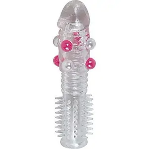 Manșon Elementul Surpriză din Silicon Elastic Transparent pe Vibreaza.ro