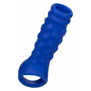Manșon Penis Beaded Extension Albastru pe Vibreaza.ro