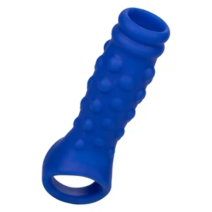 Manșon Penis Beaded Extension Albastru pe Vibreaza.ro