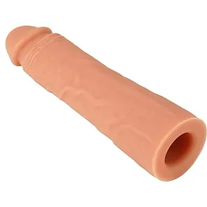 Manșon Penis Din silicon Lichid 20 cm – Volum pe Vibreaza.ro
