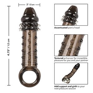 Manșon Penis Ultimate Stud Gri