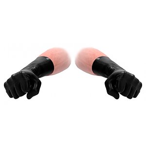 Mănuși Latex Short Fist It Negru pe Vibreaza.ro