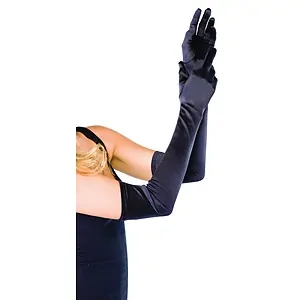 Mănuși Leg Avenue Extra Long Satin Negru Mănuși Leg Avenue Extra Long Satin Negru pe Vibreaza.ro