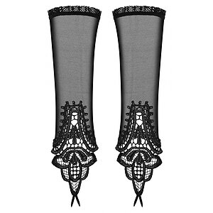 Mănuși Obsessive Luiza Negru pe Vibreaza.ro