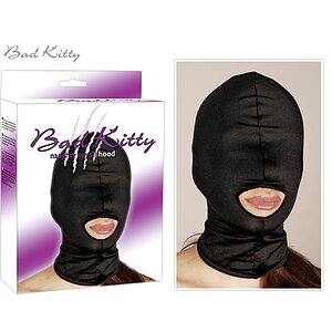Masca Bad Kitty Head Mask Mouth — Neagră, Discretă pe Vibreaza.ro