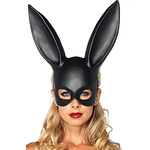 Mască de Iepuraș Masquerad Negru pe Vibreaza.ro