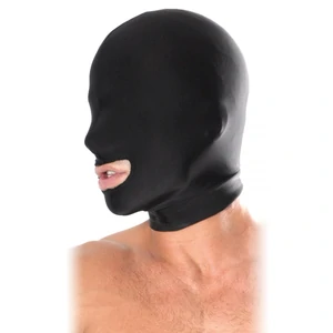 Mască Erotică pentru BDSM cu Gură Accesibilă Negru Mască Erotică pentru BDSM cu Gură Accesibilă Negru pe Vibreaza.ro