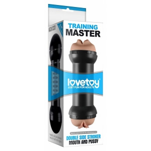 Masturbator Dublu Training Master Vagin și Gură