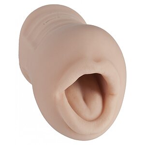 Masturbator Oral Sasha Grey Pocket Alb pe Vibreaza.ro