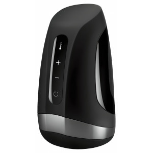 Masturbator Satisfyer Cu Vibrație Pulsație Și Încălzire Negru pe Vibreaza.ro