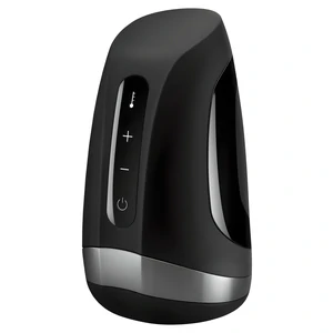 Masturbator Satisfyer Cu Vibrație Pulsație Și Încălzire Negru Masturbator Satisfyer Cu Vibrație Pulsație Și Încălzire Negru pe Vibreaza.ro