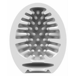Masturbator Satisfyer Egg Naughty pentru Stimulare Verde