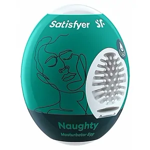 Masturbator Satisfyer Egg Naughty Verde pe Vibreaza.ro