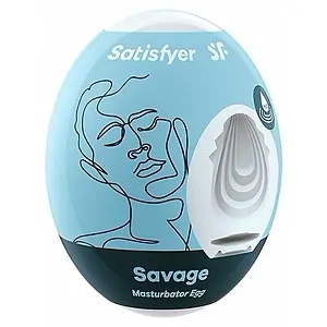 Masturbator Satisfyer Egg Savage Albastru pe Vibreaza.ro
