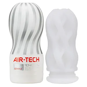 Masturbator TENGA Air Tech Gentle Alb Masturbator TENGA Air Tech Gentle Alb pe Vibreaza.ro