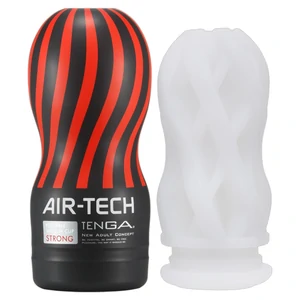 Masturbator TENGA Air Tech Strong Negru Masturbator TENGA Air Tech Strong Negru pe Vibreaza.ro