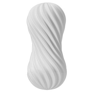 Masturbator Tenga Flex Silky Alb pe Vibreaza.ro