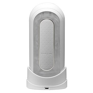 Masturbator Tenga Flip Zero Electronic Alb pe Vibreaza.ro