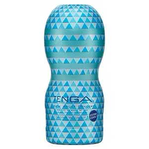 Masturbator Tenga Original Vacuum Cup Extra Cool Albastru pe Vibreaza.ro