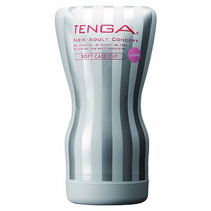 Masturbator Tenga Soft Case Cup Gentle Alb pe Vibreaza.ro