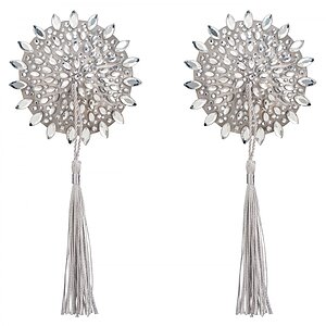 Mistiqua Nipple Covers Obsessive Argintiu pe Vibreaza.ro