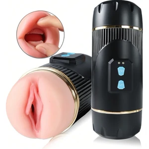 Mistress Kay – Masturbator Dublu, 2 Motoare, 10 Trepte Negru Mistress Kay – Masturbator Dublu, 2 Motoare, 10 Trepte Negru pe Vibreaza.ro