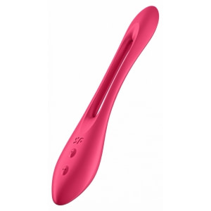 Multi Vibrator Satisfyer Elastic Joy Roșu pe Vibreaza.ro