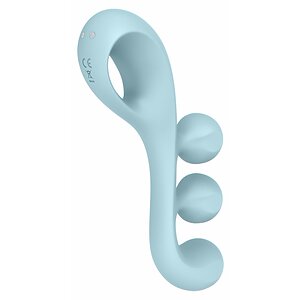 Multi Vibrator Satisfyer Tri Ball 2 Albastru pe Vibreaza.ro