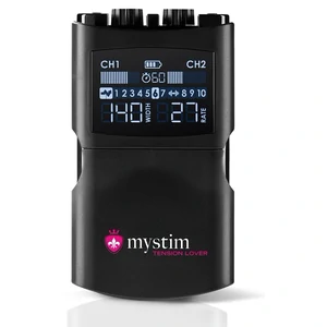 Mystim Tension Lover 2, EStim Reîncărcabil cu 2 Canale Negru Mystim Tension Lover 2, EStim Reîncărcabil cu 2 Canale Negru pe Vibreaza.ro