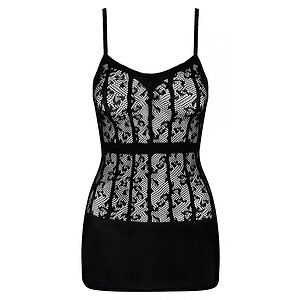 Neglijeu Damă Obsessive D605 Negru S-L