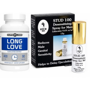 Pachet Spray Stud 100 Și Pastile Long Love pe Vibreaza.ro