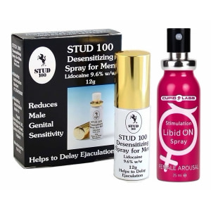 Pachet Spray Stud 100 Original + Spray Femei LibidON 30ml pe Vibreaza.ro