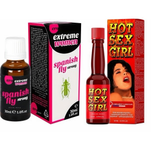 Pachet Afrodisiac Spain Fly Extreme Women + Hot Sex Girl pe Vibreaza.ro
