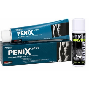 Pachet Cremă Pentru Potență Penis Booster 125ml + Cremă Pentru Potență Penix 75ml pe Vibreaza.ro